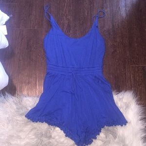 Blue Romper